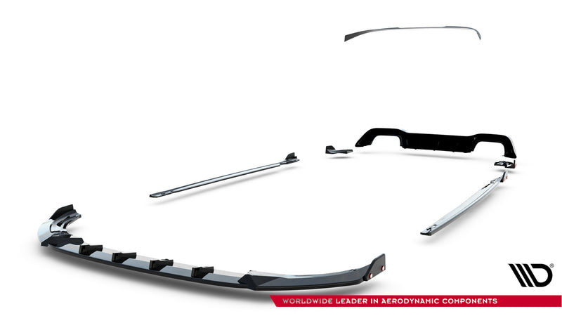 Maxton Design Diffuser Set V.3 Volkswagen Golf R Mk8 Facelift