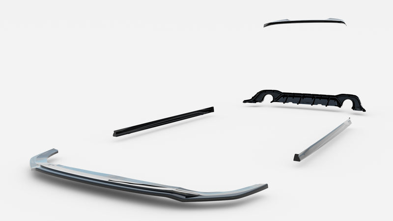 Maxton Design Diffusor Satz Volkswagen Golf GTI Mk8