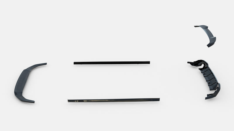 Maxton Design Diffusor Satz Volkswagen Golf GTI Mk8