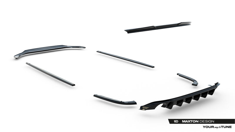 Maxton Design Diffusor Satz Volkswagen Jetta GLI Mk7