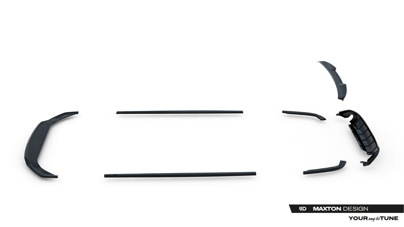Maxton Design Diffusor Satz Volkswagen Jetta GLI Mk7