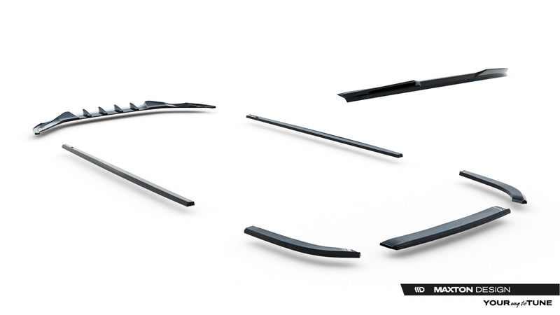 Maxton Design Diffusor Satz Volkswagen Jetta GLI Mk7 Facelift 2