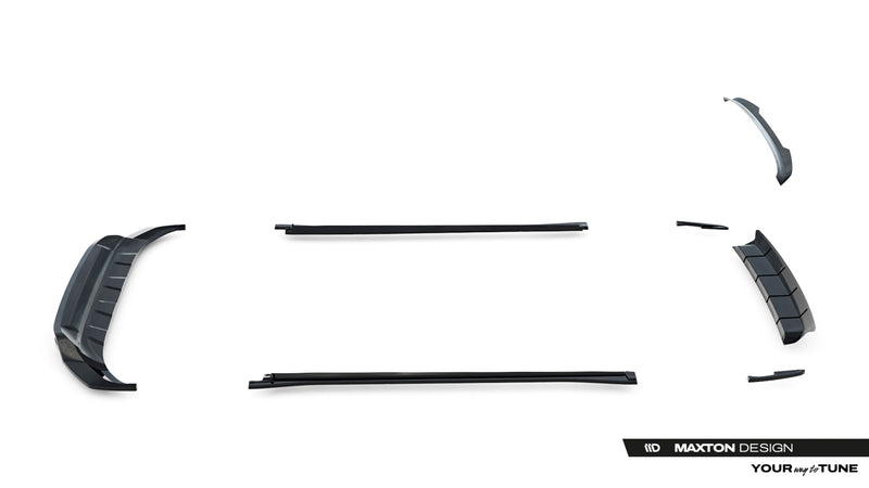 Maxton Design Diffusor Satz Volkswagen Touareg R-Line Mk3