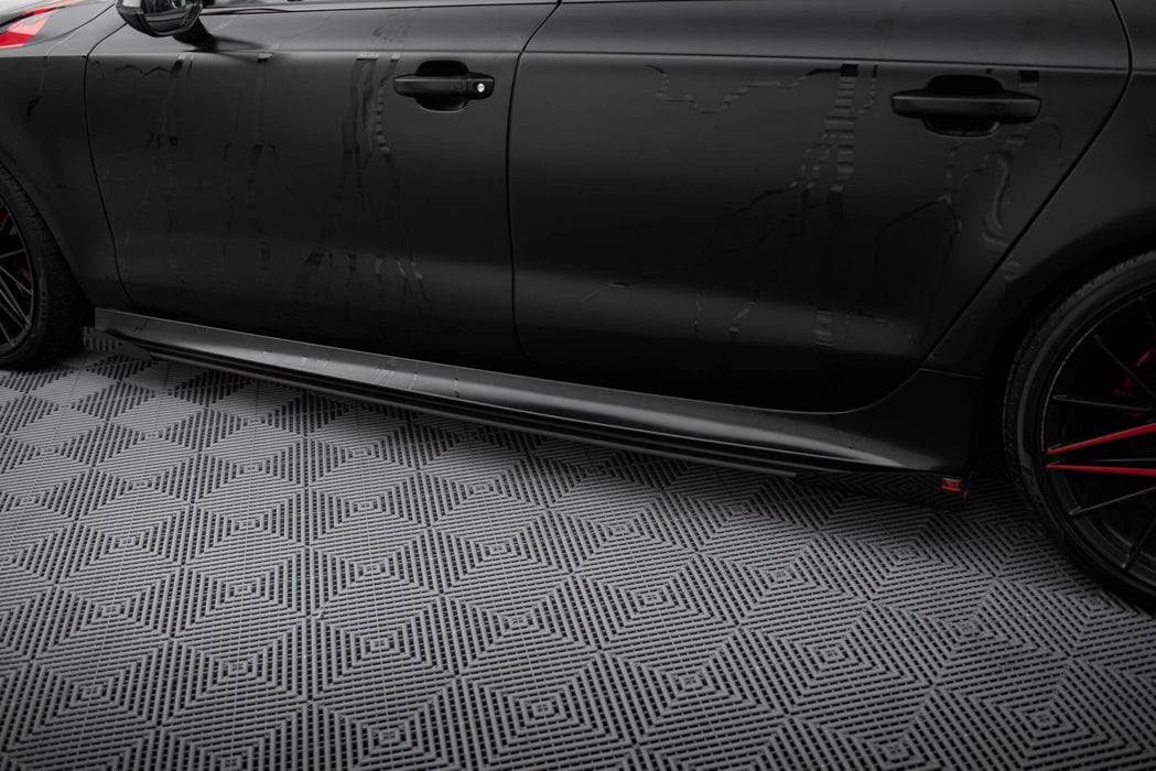 Maxton Design Side Flaps Audi A7 RS7 Look C7