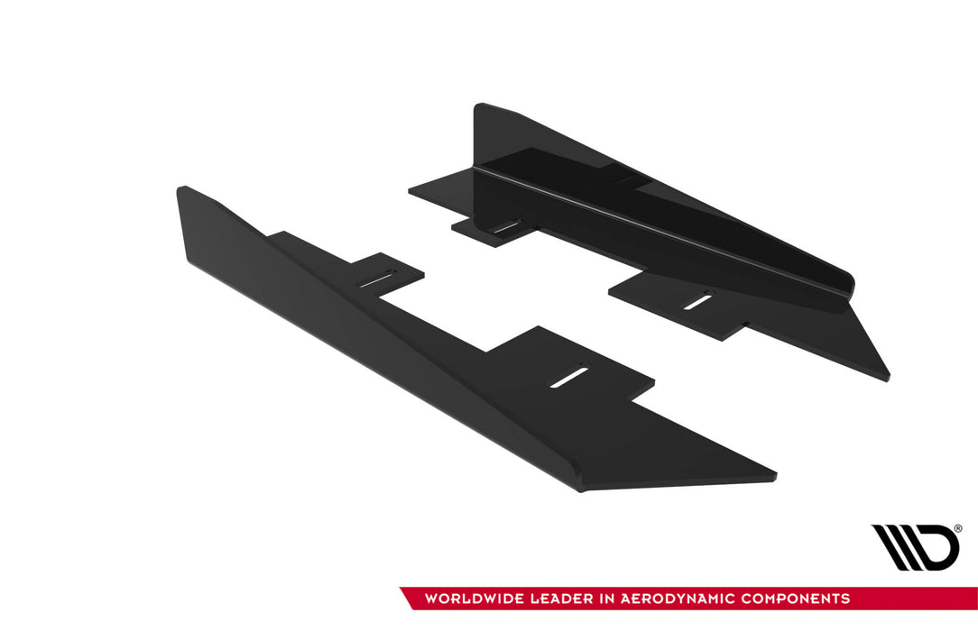 Maxton Design Side Flaps Audi TT S / TT S-Line 8J Facelift