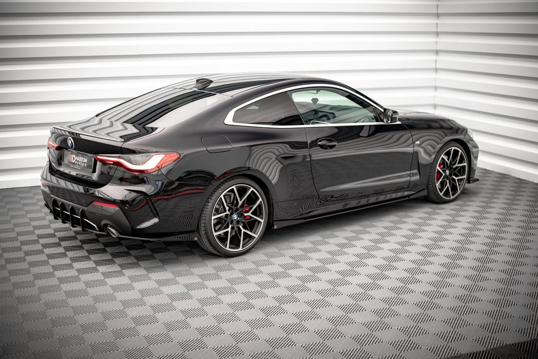 Maxton Design Side Flaps BMW 4 M-Pack / M440i G22 / G23 / G22 Facelift / G23 Facelift