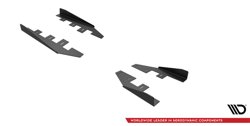 Maxton Design Side Flaps Ford Mondeo Sport Mk5 Facelift / Fusion Sport Mk2 Facelift