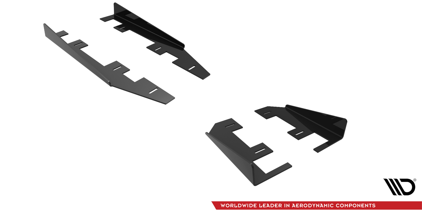 Maxton Design Side Flaps Mazda 3 MPS Mk1