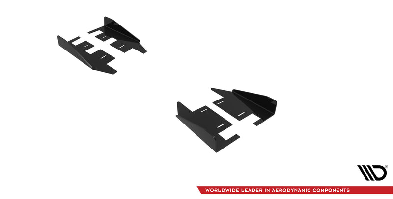 Maxton Design Side Flaps Mercedes-AMG C43 Coupe / Cabrio C205  Facelift / A205 Facelift