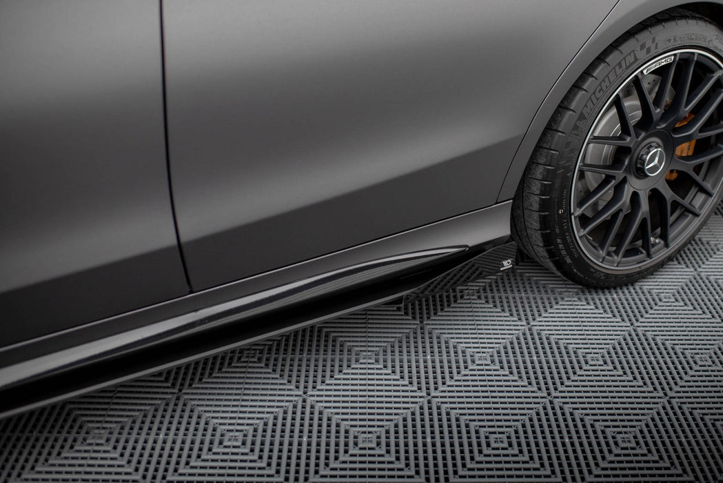 Maxton Design Side Flaps Mercedes-AMG C63 Sedan / Estate W205 Facelift