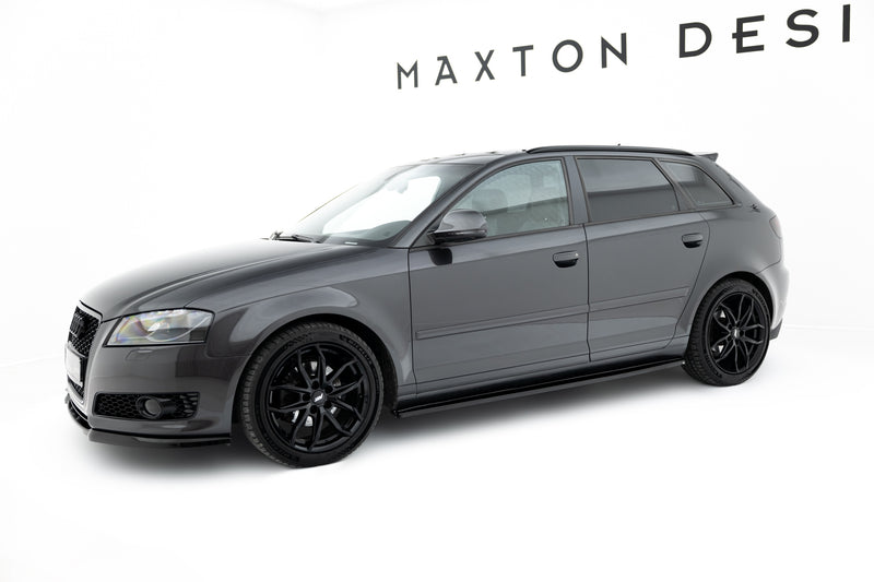 Maxton Design Side Skirt Diffuser Audi A3 Sportback 8P / 8P Facelift