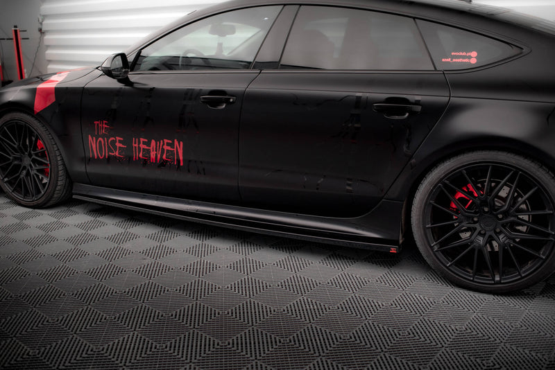 Maxton Design Seitenschweller Diffusor Audi A7 RS7 Look C7