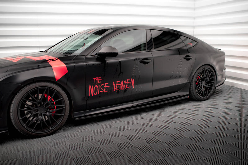 Maxton Design Seitenschweller Diffusor Audi A7 RS7 Look C7