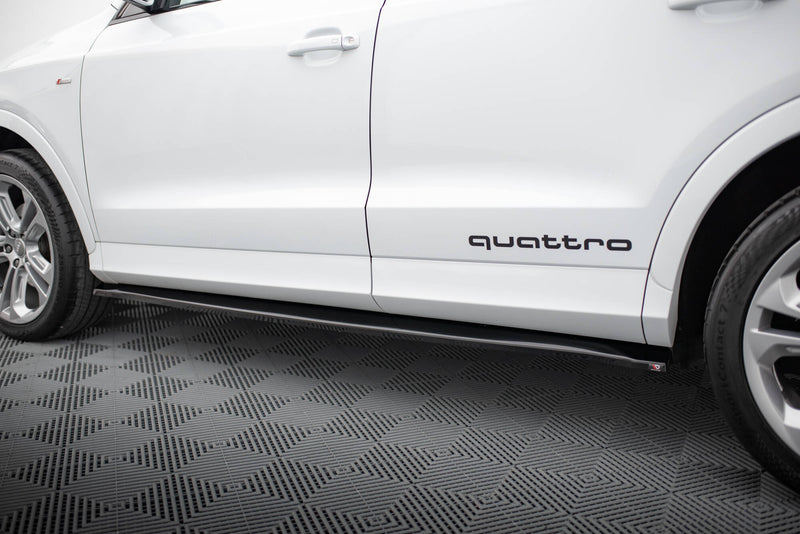 Maxton Design Side Skirt Diffuser Audi Q3 S-line 8U