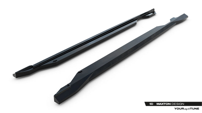 Maxton Design Side Skirt Diffuser Audi Q6 e-tron Standard / S-Line / SQ6 e-tron SUV / Sportback Mk1