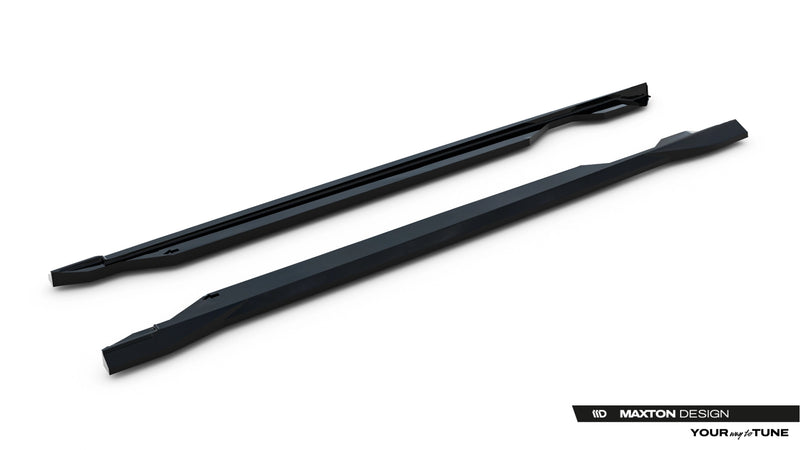 Maxton Design Side Skirt Diffuser Audi Q6 e-tron Standard / S-Line / SQ6 e-tron SUV / Sportback Mk1