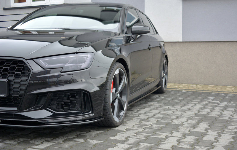 Maxton Design Side Skirt Diffuser Audi RS3 8V FL Sportback
