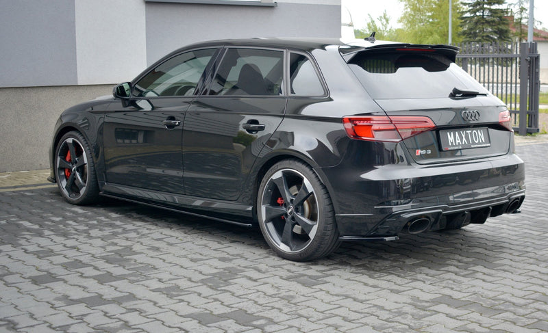 Maxton Design Side Skirt Diffuser Audi RS3 8V FL Sportback