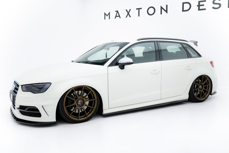 Maxton Design Side Skirt Diffuser Audi S3 / A3 S-Line Sportback 8V