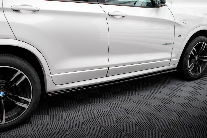 Maxton Design Seitenschweller Diffusor BMW X3 M-Pack F25 Facelift
