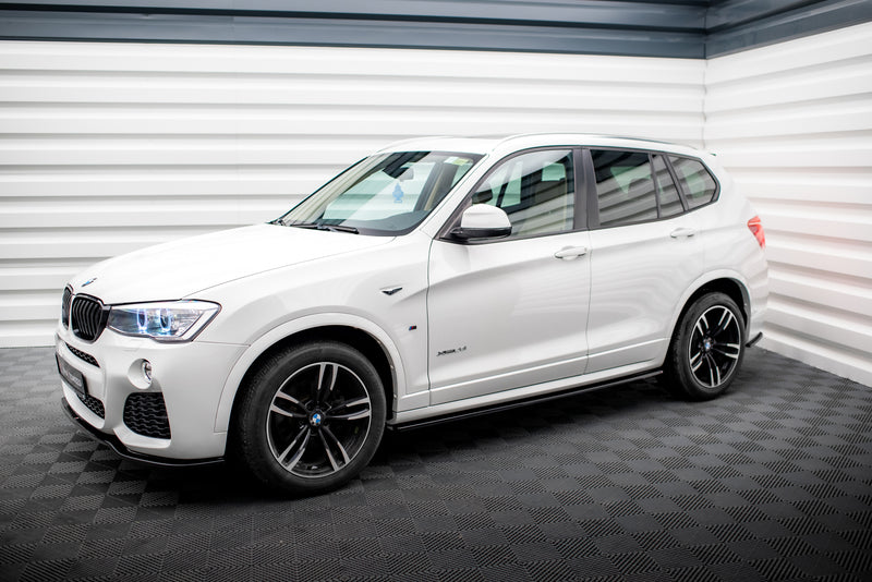 Maxton Design Seitenschweller Diffusor BMW X3 M-Pack F25 Facelift