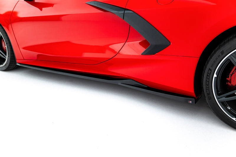 Maxton Design Side Skirt Diffuser Chevrolet Corvette C8