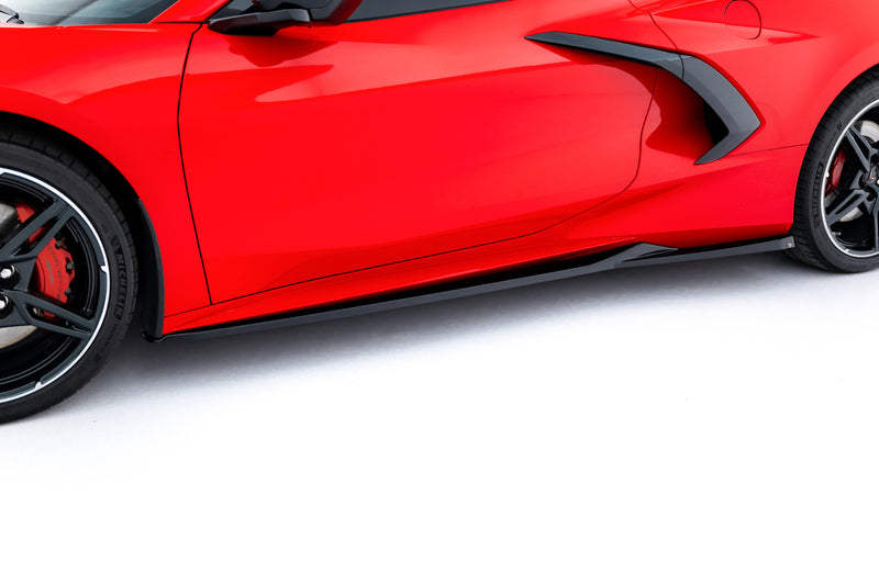 Maxton Design Side Skirt Diffuser Chevrolet Corvette C8