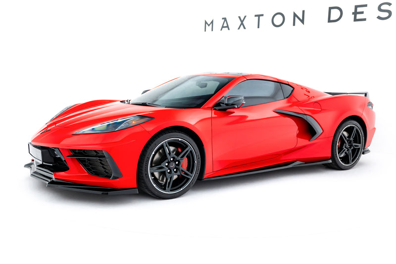 Maxton Design Side Skirt Diffuser Chevrolet Corvette C8