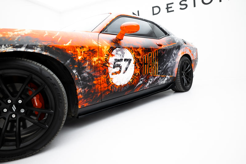 Maxton Design Seitenschweller Diffusor Dodge Challenger GT Mk3 Facelift