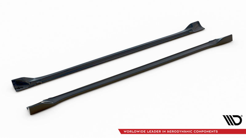 Maxton Design Side Skirt Diffuser Dodge Challenger SRT Hellcat Widebody Mk3