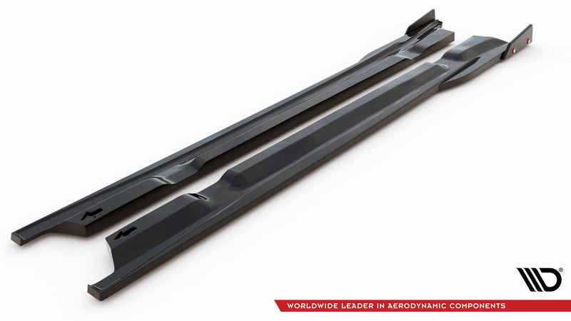 Maxton Design Seitenschweller Diffusor + Flaps Nissan GTR R35 Facelift