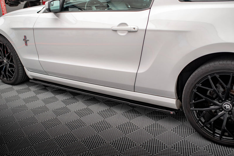 Maxton Design Side Skirt Diffuser Ford Mustang Mk5 Facelift