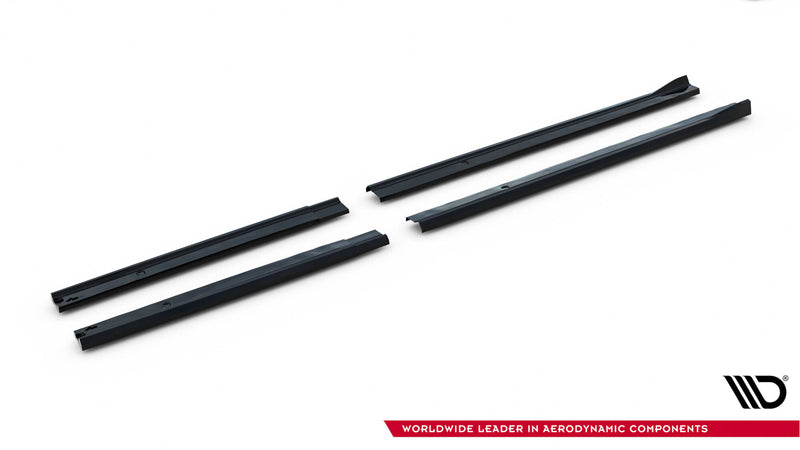 Maxton Design Seitenschweller Diffusor Ford Transit Custom L2 / Tourneo Custom L2 Mk2