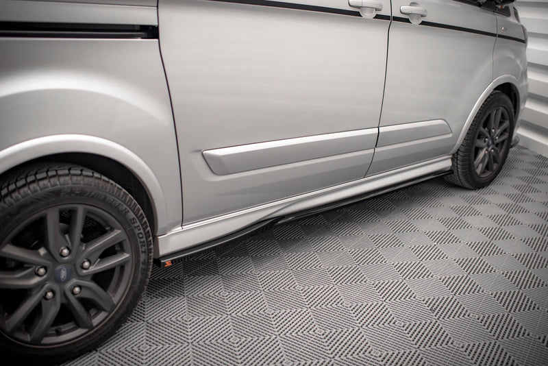 Maxton Design Side Skirt Diffuser Ford Transit Custom ST-Line Mk1 Facelift