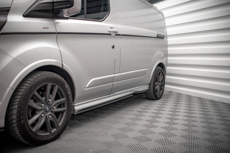 Maxton Design Side Skirt Diffuser Ford Transit Custom ST-Line Mk1 Facelift