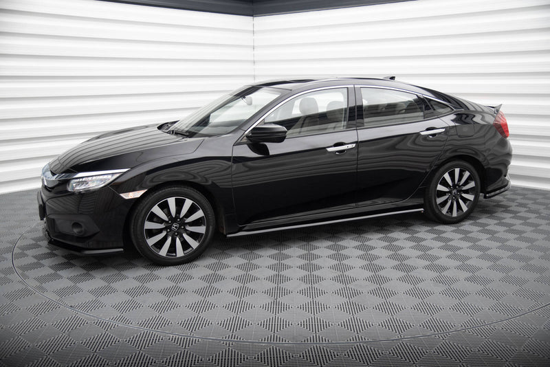 Maxton Design Seitenschweller Diffusor Honda Civic Sedan Mk10 / Mk10 Facelift