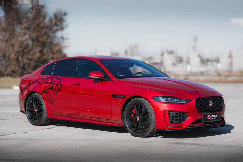Maxton Design Seitenschweller Diffusor Jaguar XE R-Dynamic X760 Facelift