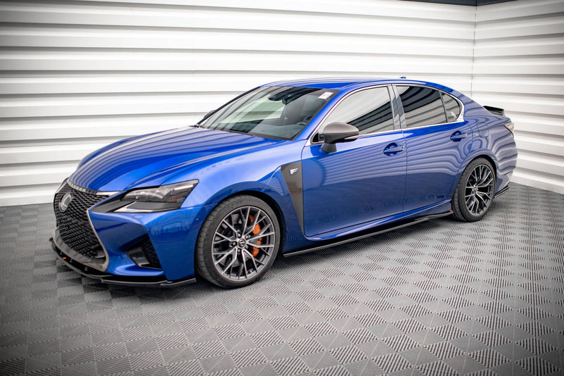 Maxton Design Side Skirt Diffuser Lexus GS F Mk4 Facelift