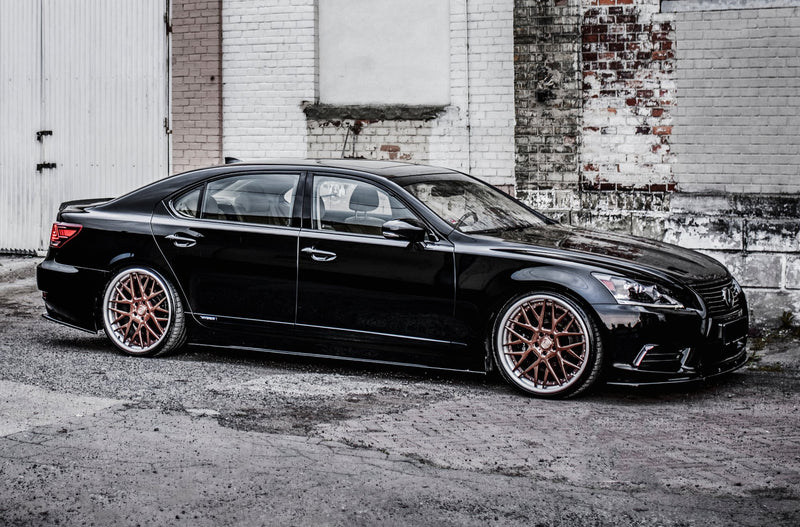 Maxton Design Seitenschweller Diffusor Lexus LS Long Wheelbase Mk4 Facelift