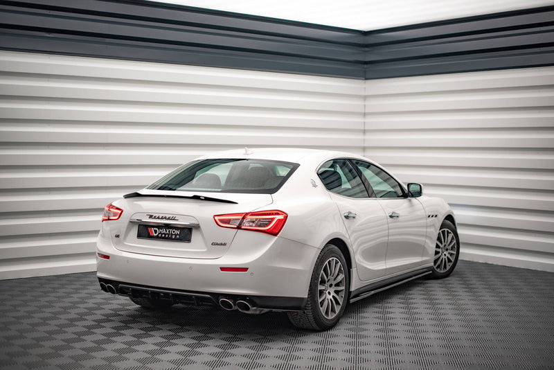 Maxton Design Side Skirt Diffuser Maserati Ghibli Mk3