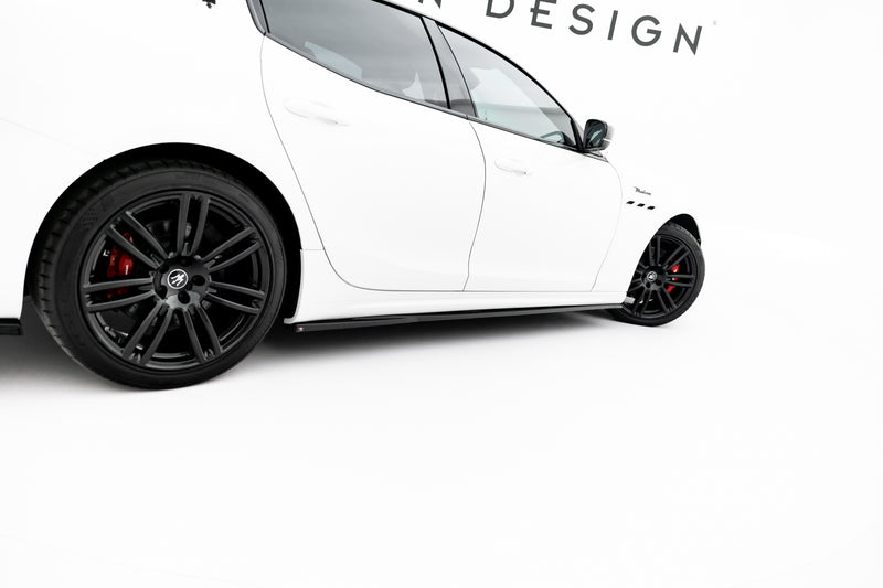 Maxton Design Seitenschweller Diffusor Maserati Ghibli Modena Mk3 Facelift