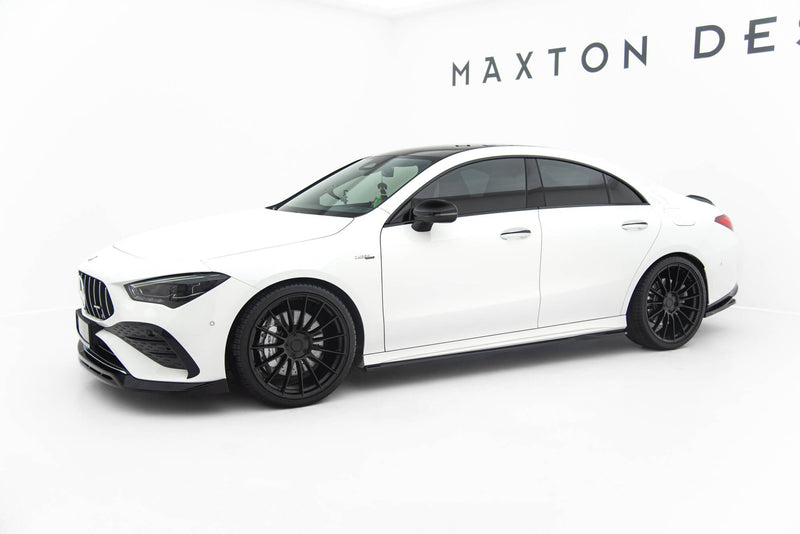 Maxton Design Seitenschweller Diffusor Mercedes-AMG CLA 35 / 45 Coupe / Shooting Brake C118 Facelift / X118 Facelift