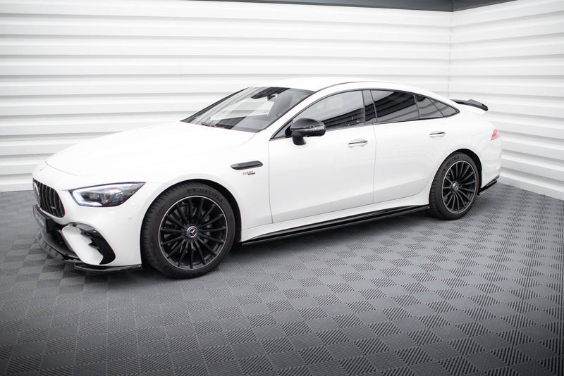 Maxton Design Side Skirt Diffuser Mercedes-AMG GT 43 4-Door Coupe V8 Styling Package