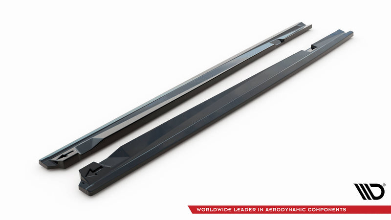 Maxton Design Side Skirt Diffuser Mercedes-AMG GT 43 4-Door Coupe V8 Styling Package