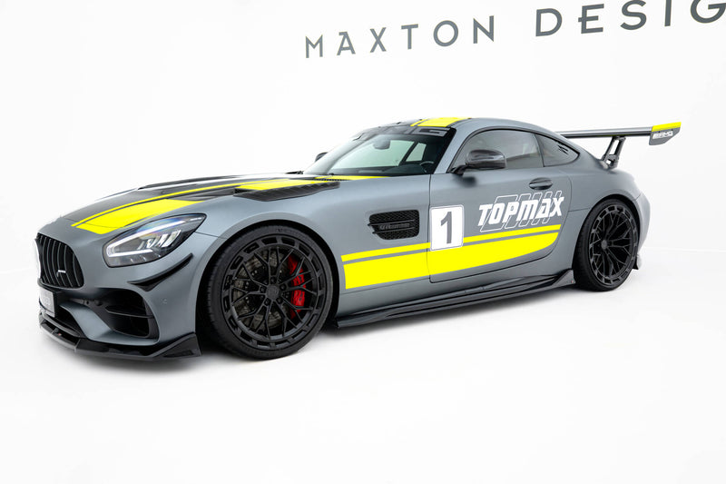 Maxton Design Seitenschweller Diffusor Mercedes-AMG GT C C190 Facelift