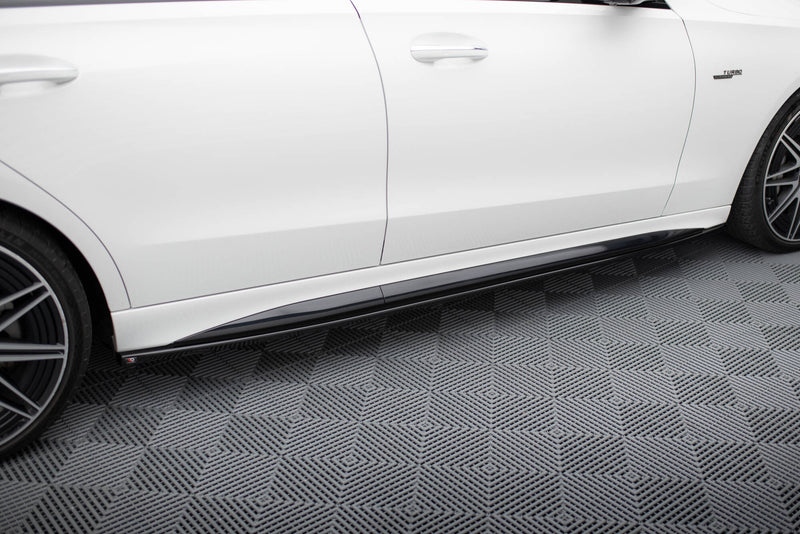 Maxton Design Side Skirt Diffuser Mercedes-Benz C AMG-Line / 43 AMG W206