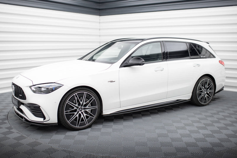 Maxton Design Side Skirt Diffuser Mercedes-Benz C AMG-Line / 43 AMG W206