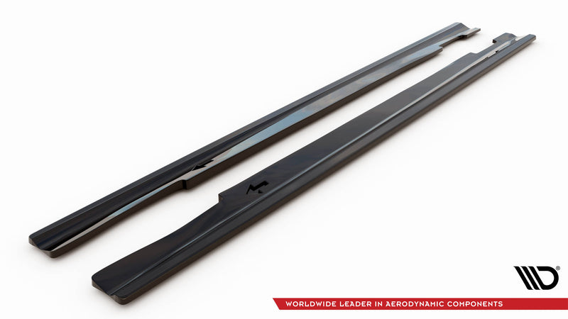 Maxton Design Side Skirt Diffuser Mercedes-Benz E63 AMG / AMG-Line Sedan W212 Facelift