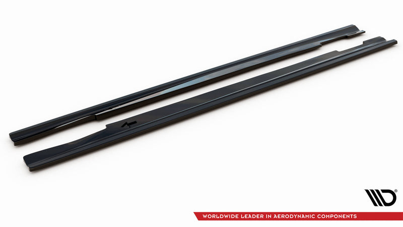 Maxton Design Side Skirt Diffuser Mercedes-Benz E63 AMG / AMG-Line Sedan W212 Facelift