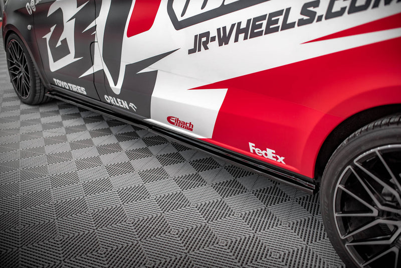 Maxton Design Seitenschweller Diffusor Mercedes-Benz Vito Extra Long W447 Facelift / V Extra Long W447 Facelift